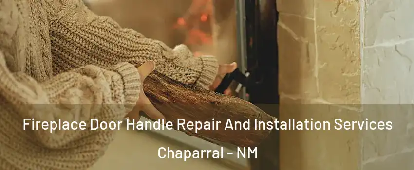  Fireplace Door Handle Repair And Installation Services Chaparral - NM