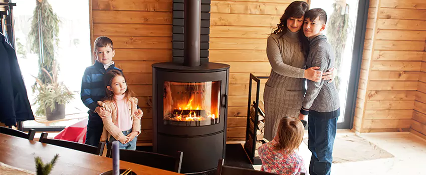 Morso Cast Iron Fireplace Insert Installation in Chaparral, New Mexico