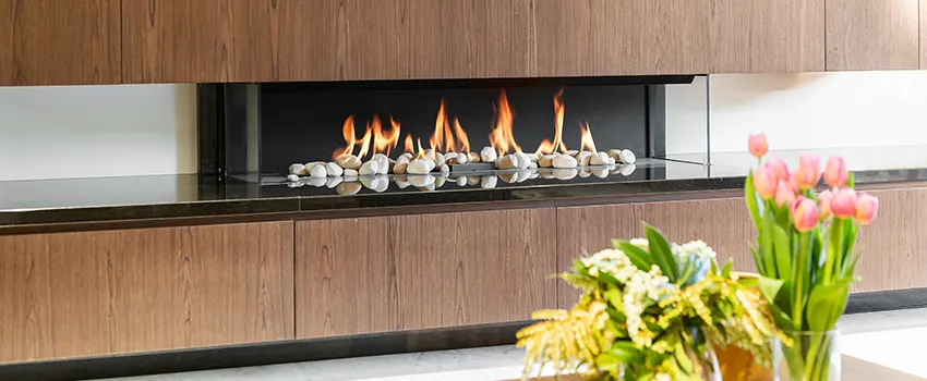 Double-height Fireplace Design Refurbishment in Chaparral, New Mexico